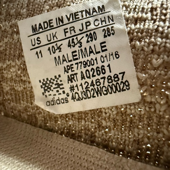 Adidas Yeezy Boost 350 Oxford Tan Used Worn Sz:11 Streetwear Minimalist Y2K - Picture 9 of 9